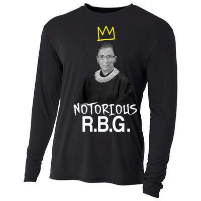 Notorious RBG Crown Ruth Bader Ginsburg Cooling Performance Long Sleeve Crew