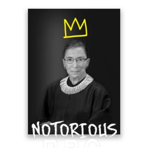 Notorious RBG Crown Ruth Bader Ginsburg Poster