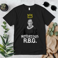 Notorious RBG Crown Ruth Bader Ginsburg Premium T-Shirt