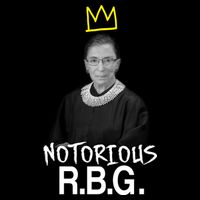 Notorious RBG Crown Ruth Bader Ginsburg Baby Bodysuit