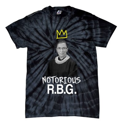 Notorious RBG Crown Ruth Bader Ginsburg Tie-Dye T-Shirt