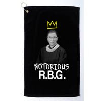 Notorious RBG Crown Ruth Bader Ginsburg Golf Towel
