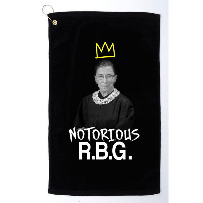 Notorious RBG Crown Ruth Bader Ginsburg Golf Towel