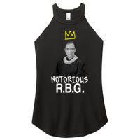 Notorious RBG Crown Ruth Bader Ginsburg Women's Perfect Tri Rocker Tank