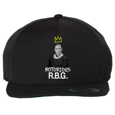 Notorious RBG Crown Ruth Bader Ginsburg Wool Snapback Cap