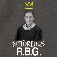 Notorious RBG Crown Ruth Bader Ginsburg Vector Backpack