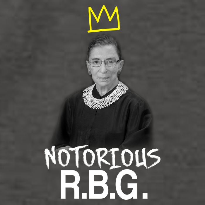 Notorious RBG Crown Ruth Bader Ginsburg Vector Backpack