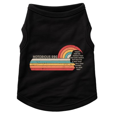 Notorious RBG Fight Quote Ruth Bader Ginsburg Tribute Doggie Tank