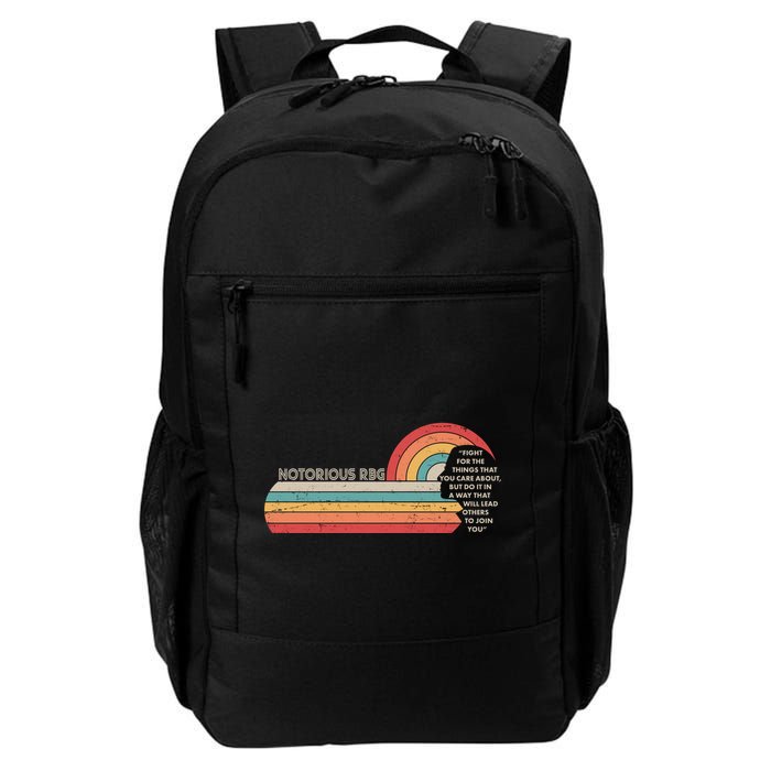 Notorious RBG Fight Quote Ruth Bader Ginsburg Tribute Backpack
