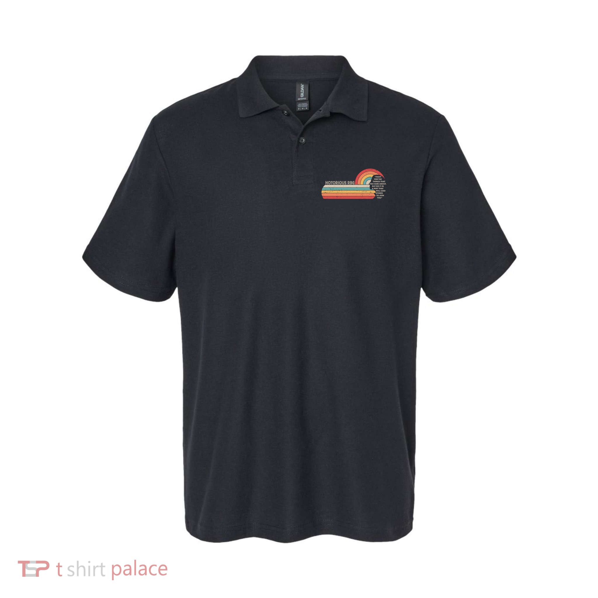 Notorious RBG Fight Quote Ruth Bader Ginsburg Tribute Polo