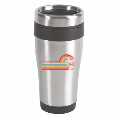 Notorious RBG Fight Quote Ruth Bader Ginsburg Tribute 16oz Travel Tumbler