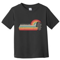 Notorious RBG Fight Quote Ruth Bader Ginsburg Tribute Toddler T-Shirt