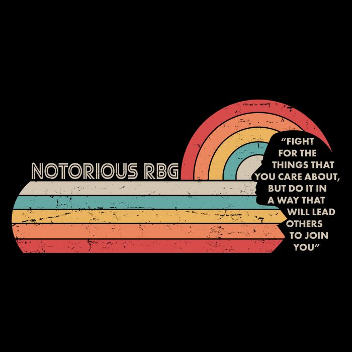 Notorious RBG Fight Quote Ruth Bader Ginsburg Tribute Toddler T-Shirt