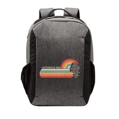 Notorious RBG Fight Quote Ruth Bader Ginsburg Tribute Vector Backpack