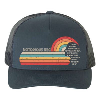 Notorious RBG Fight Quote Ruth Bader Ginsburg Tribute Yupoong Adult 5-Panel Trucker Hat