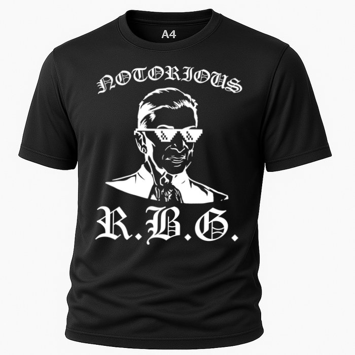 Notorious RBG Gangster Sunglasses Cooling Performance Crew T-Shirt