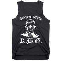 Notorious RBG Gangster Sunglasses Tank Top