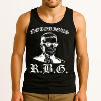 Notorious RBG Gangster Sunglasses Tank Top