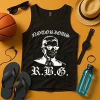 Notorious RBG Gangster Sunglasses Tank Top
