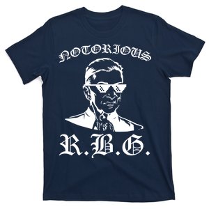 Notorious RBG Gangster Sunglasses T-Shirt