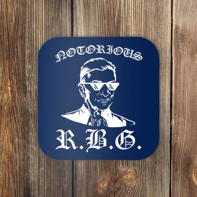 Notorious RBG Gangster Sunglasses Coaster