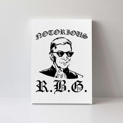 Notorious RBG Gangster Sunglasses Canvas