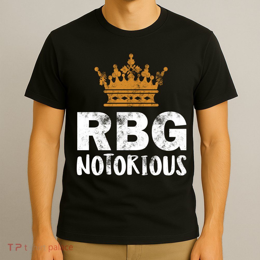 Notorious RBG Ginsburg Vintage Crown T-Shirt