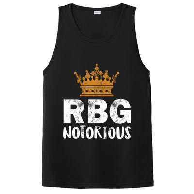Notorious RBG Ginsburg Vintage Crown PosiCharge Competitor Tank
