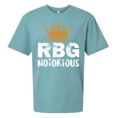 Notorious RBG Ginsburg Vintage Crown Sueded Cloud Jersey T-Shirt