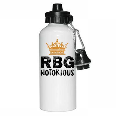 Notorious RBG Ginsburg Vintage Crown Aluminum Water Bottle