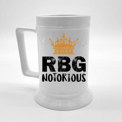 Notorious RBG Ginsburg Vintage Crown Beer Stein