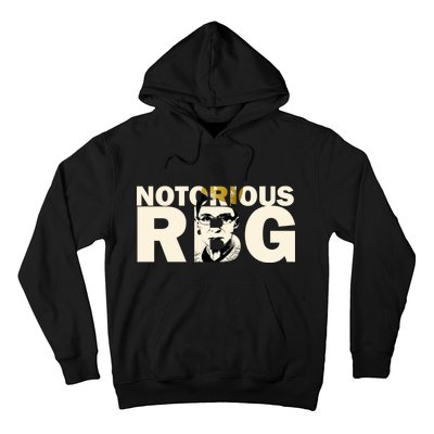 Notorious RBG Imprint Logo Hoodie