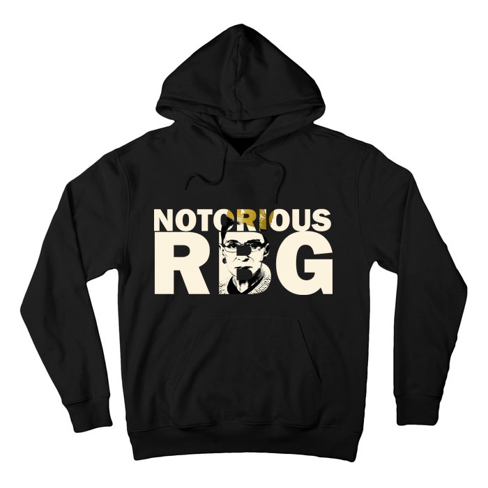 Notorious RBG Imprint Logo Hoodie