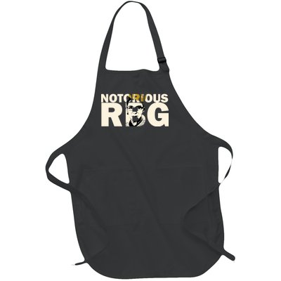 Notorious RBG Imprint Logo Full-Length Apron With Pockets