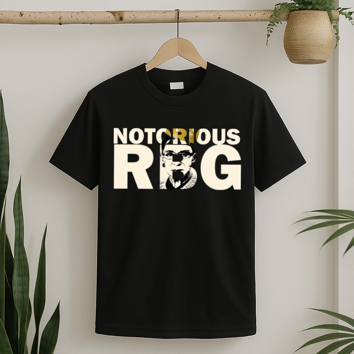 Notorious RBG Imprint Logo T-Shirt