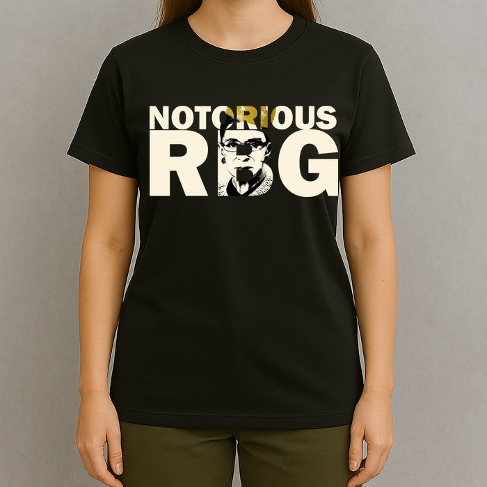 Notorious RBG Imprint Logo T-Shirt