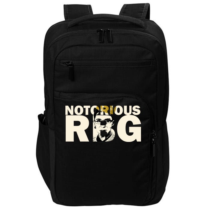 Notorious RBG Imprint Logo Impact Tech Backpack