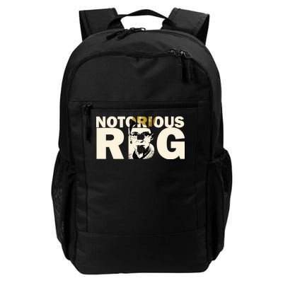 Notorious RBG Imprint Logo Daily Commute Backpack