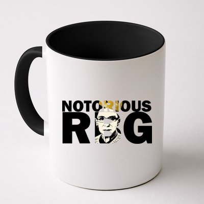 Notorious RBG Imprint Logo Mug