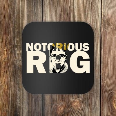 Notorious RBG Imprint Logo Coaster