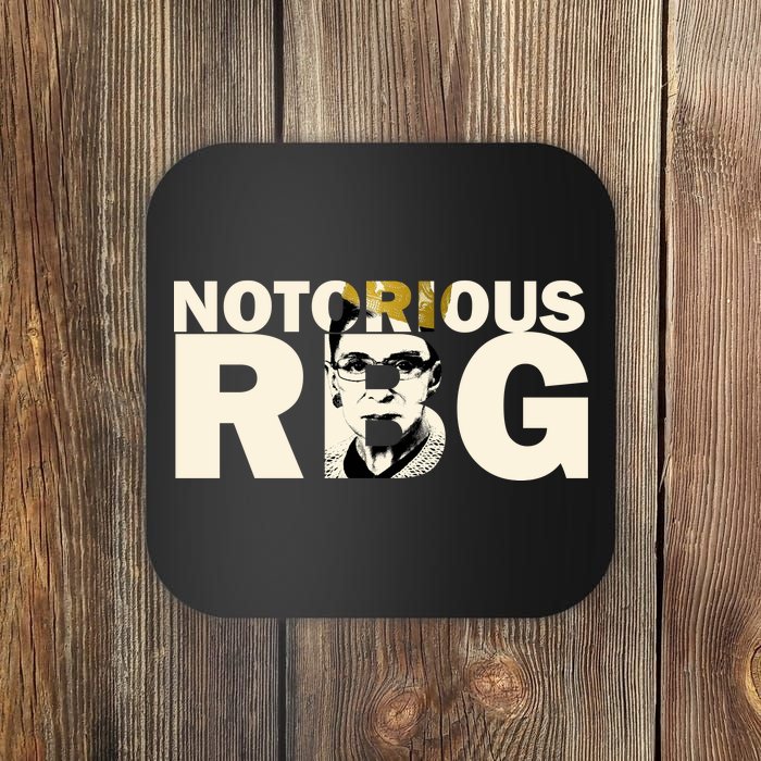 Notorious RBG Imprint Logo Coaster