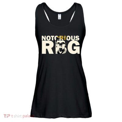 Notorious RBG Imprint Logo Ladies Essential Flowy Tank