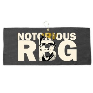 Notorious RBG Imprint Logo Large Microfiber Waffle Golf Towel