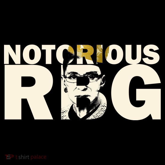 Notorious RBG Imprint Logo Baby Bodysuit