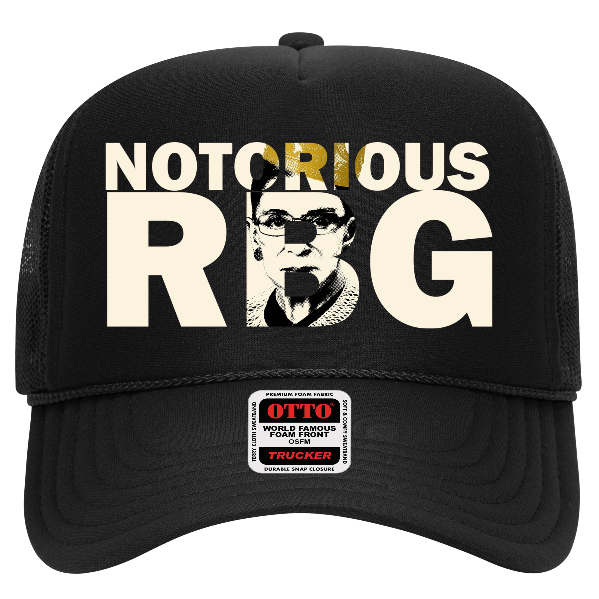 Notorious RBG Imprint Logo Hat