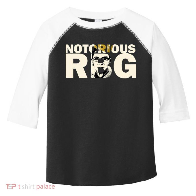 Notorious RBG Imprint Logo Toddler Fine Jersey T-Shirt