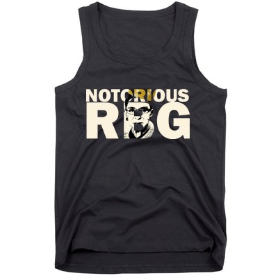 Notorious RBG Imprint Logo Tank Top