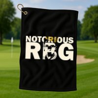 Notorious RBG Imprint Logo Golf Towel