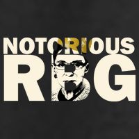 Notorious RBG Imprint Logo Golf Towel