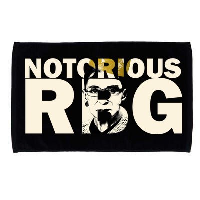 Notorious RBG Imprint Logo Microfiber Hand Towel